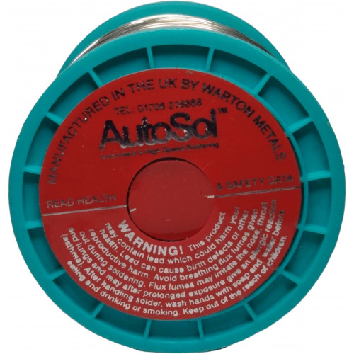 Autosol 18SWG 500G Lead Free Solder